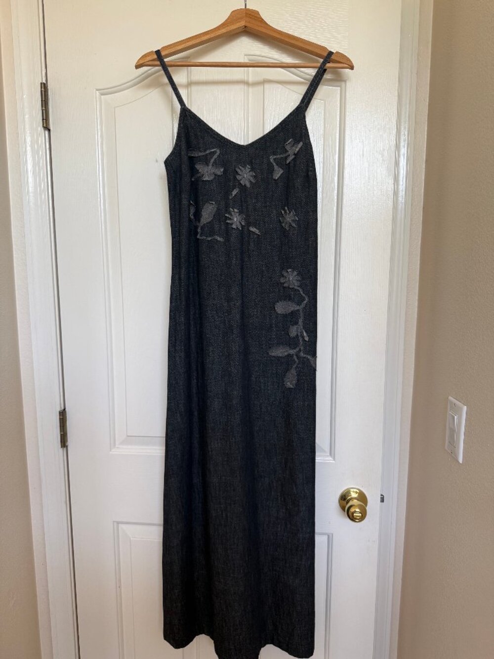 FENDI JEANS : Long Denim Dress with strap
